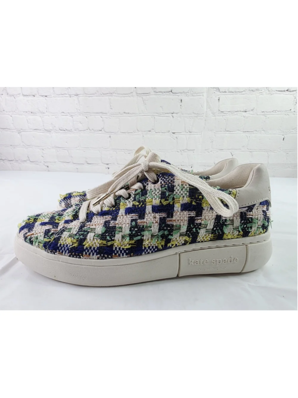 Kate Spade Women’s Lift Sneakers, Multicolor Tweed Size 8B